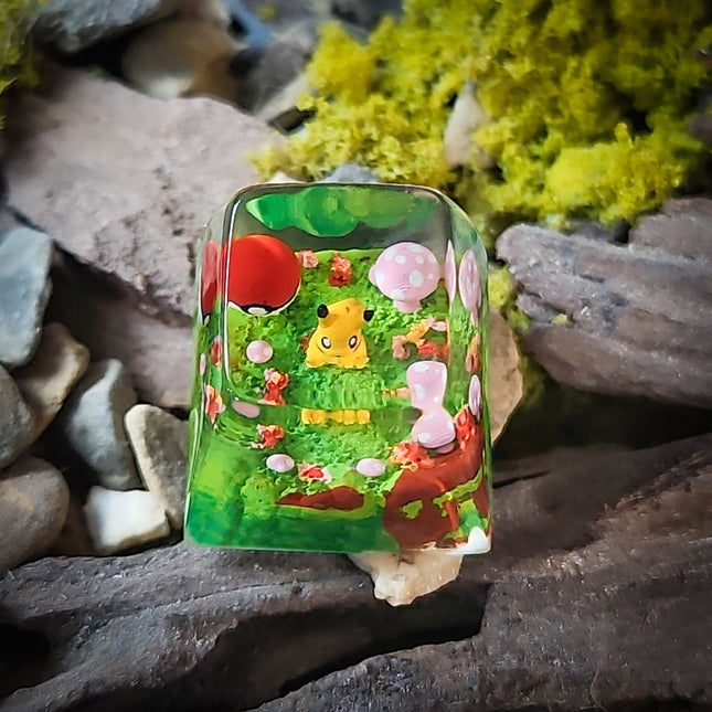Pikachu ball Keycap image 6
