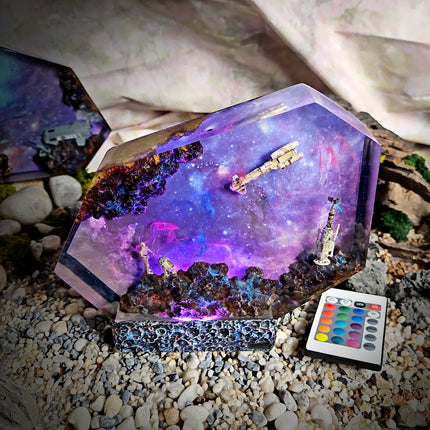 Galaxy Star Wars 2 Resin Lamp image 9