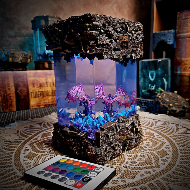 Dragon Gemz Resin Lamp image 3
