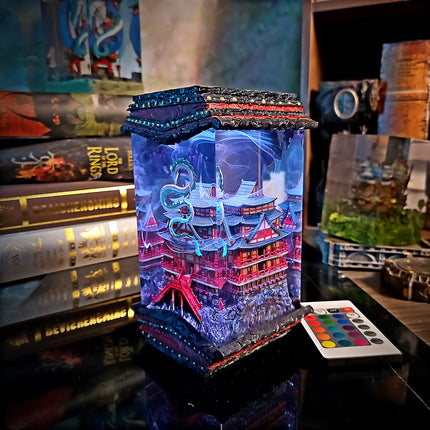 Haku’s Castle Resin Lamp image 5