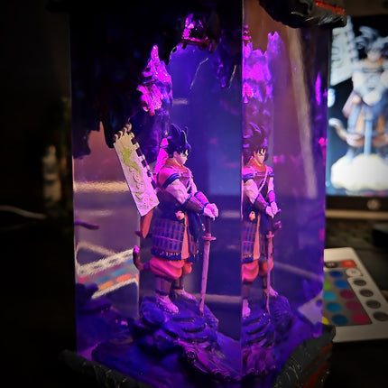 Goku Shogun Resin Lamp image 1