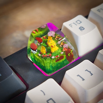 Pikachu ball Keycap image 2