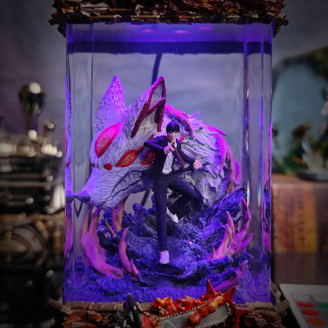 Aki Fox Devil - Chainsaw Man Lamp