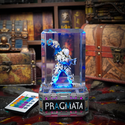 Paramata Resin Lamp by Lee’s Area – resin display lamp, collectible product image