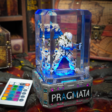 Paramata Resin Lamp by Lee’s Area – resin display lamp, decorative display photo