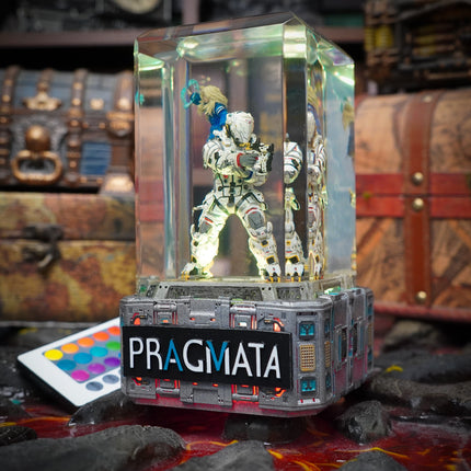 Paramata Resin Lamp by Lee’s Area – resin display lamp, collectible product image