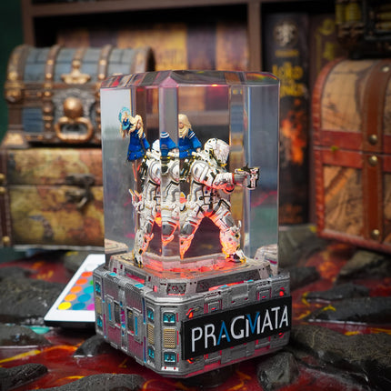 Paramata Resin Lamp by Lee’s Area – resin display lamp, collectible product image