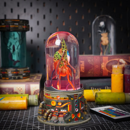 Cell Lab Resin Lamp by Lee’s Area – resin display lamp, decorative display photo