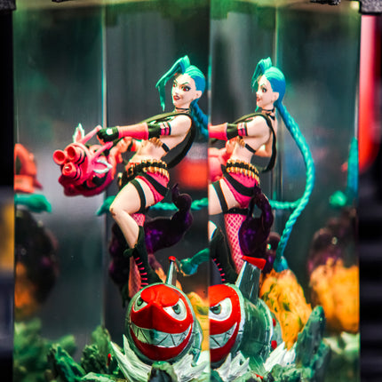 Jinx – League of Legends Resin Lamp