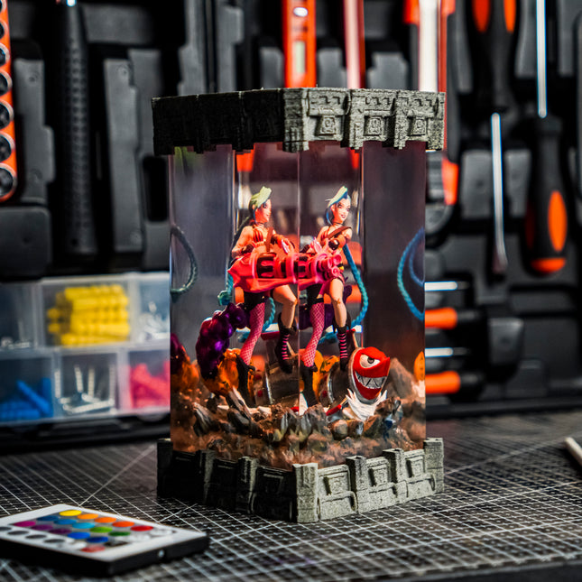 Jinx – League of Legends Resin Lamp - LEE'S AREA