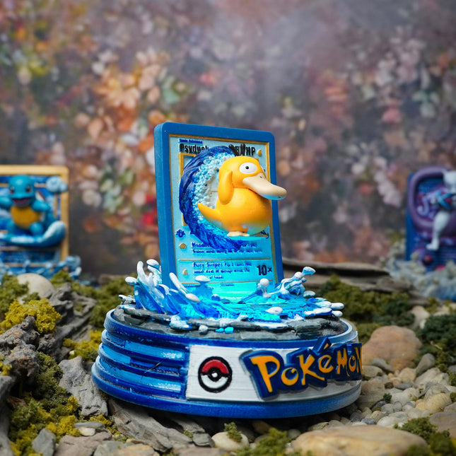 Psyduck Resin Card Lamp by Lee’s Area – resin card lamp, decorative display photo