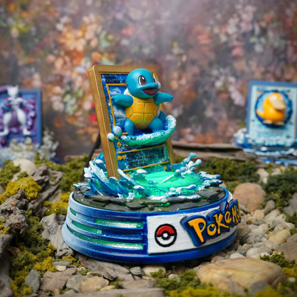 Squirtle Resin Card Lamp by Lee’s Area – resin card lamp, decorative display photo