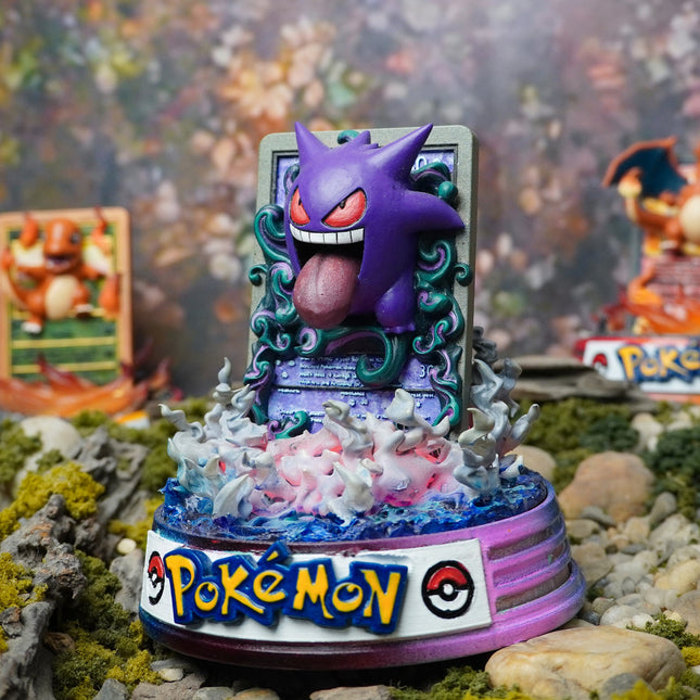 Gengar Resin Card Lamp by Lee’s Area – resin card lamp, decorative display photo