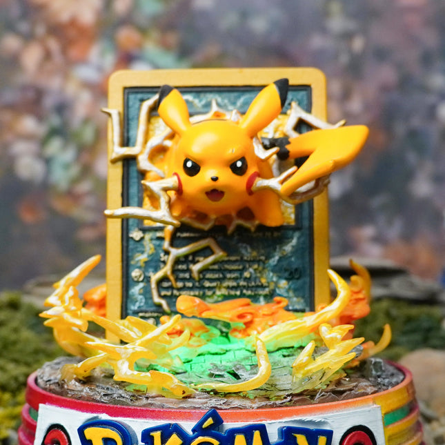 Pikachu Resin Card Lamp by Lee’s Area – resin card lamp, collectible product image