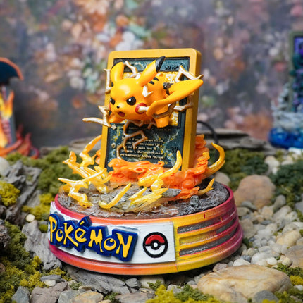 Pikachu Resin Card Lamp by Lee’s Area – resin card lamp, product gallery image