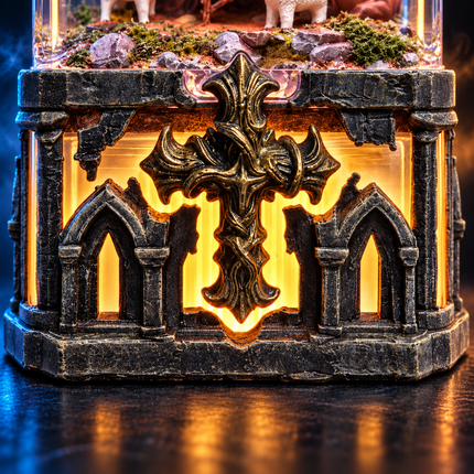 Bethlehem Nativity Resin Lamp by Lee’s Area – resin display lamp, decorative display photo