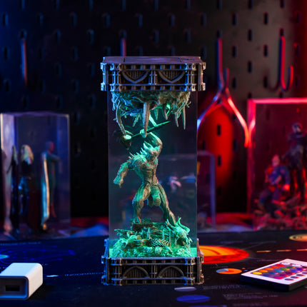 STEPPENWOLF EPOXY RESIN LAMP