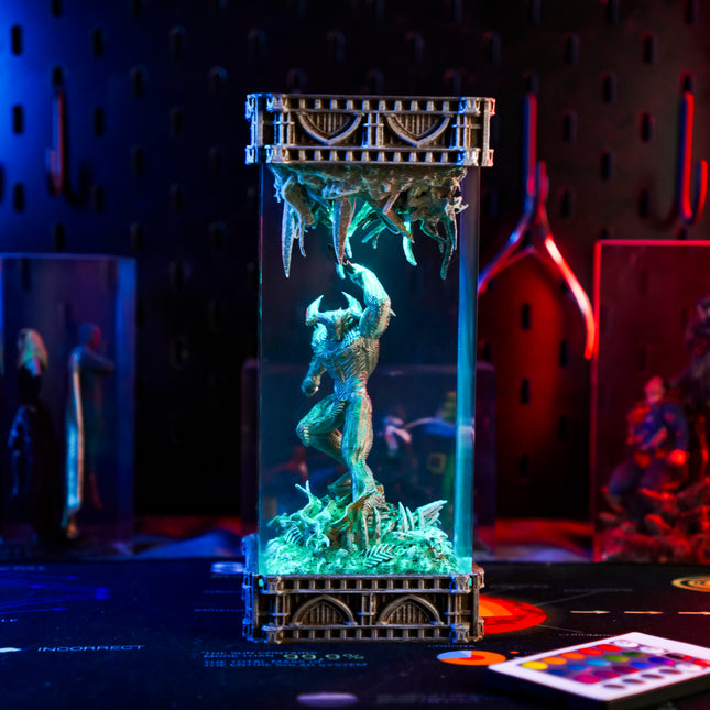 STEPPENWOLF EPOXY RESIN LAMP