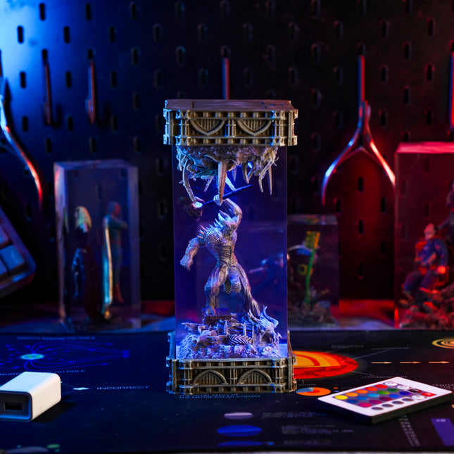 STEPPENWOLF EPOXY RESIN LAMP - LEE'S AREA