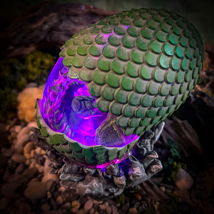 Lee-Area Dragon Fly Epoxy lamp with remote control for high-end collectors.