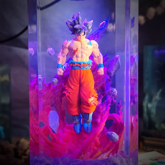 Goku Ultra Instinct – Dragon Ball Z Resin Lamp