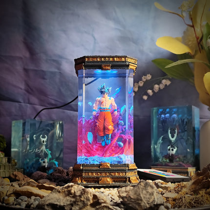 Goku Ultra Instinct – Dragon Ball Z Resin Lamp