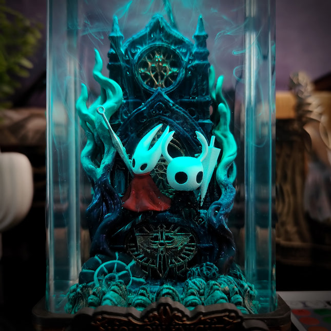Knight & Hornet Silksong v2 Lamp