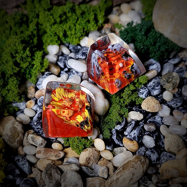Charizard Old Keycap POLEMON 1U