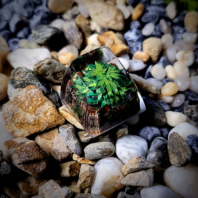 Cannabis Keycap 1U