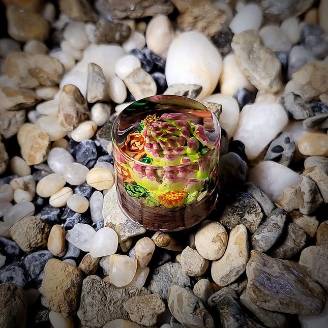 Succulent Bloom Keycap – Purple - LEE'S AREA