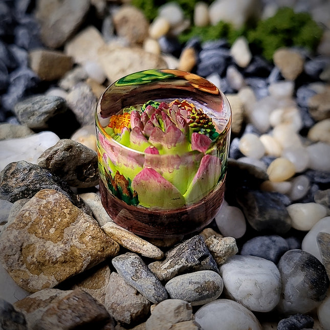 Succulent Bloom Keycap – Purple - LEE'S AREA