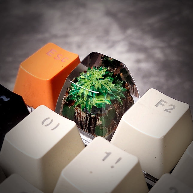 Cannabis Keycap 1U