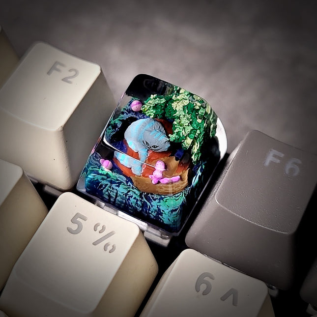 Cheshire Cat Keycap MOVIE 1U