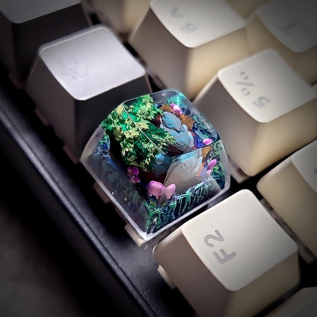 Cheshire Cat Keycap MOVIE 1U