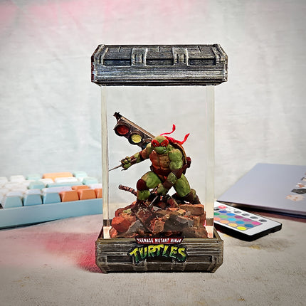 Raphael – Red Ninja Turtle Resin Lamp