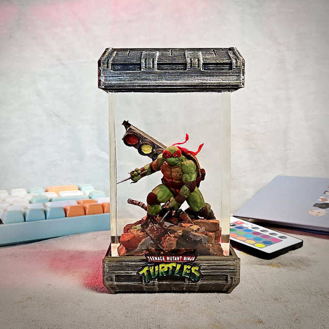 Raphael – Red Ninja Turtle Resin Lamp LEE'S AREA