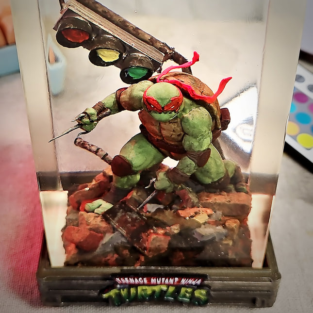 Raphael – Red Ninja Turtle Resin Lamp