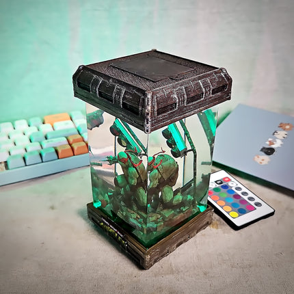 Raphael – Red Ninja Turtle Resin Lamp