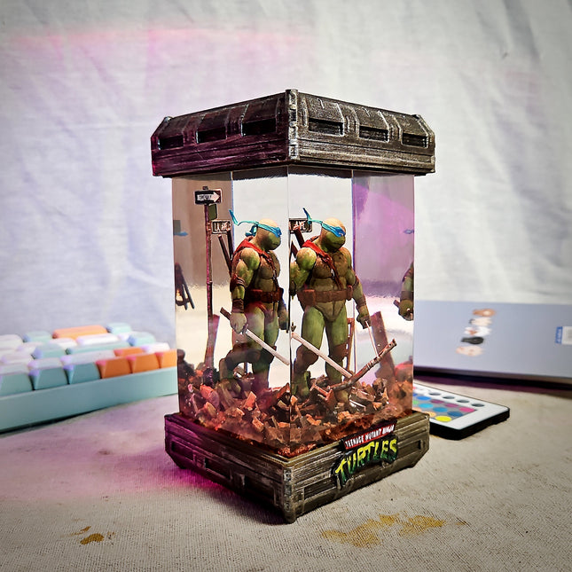 Leonardo – Blue Ninja Turtle  Resin Lamp LEE'S AREA