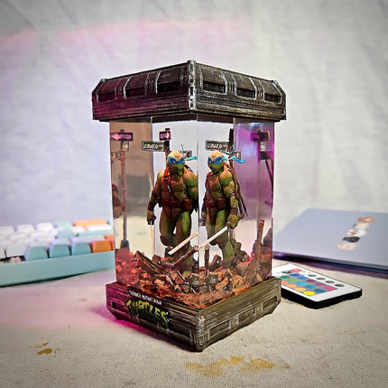 Leonardo – Blue Ninja Turtle  Resin Lamp