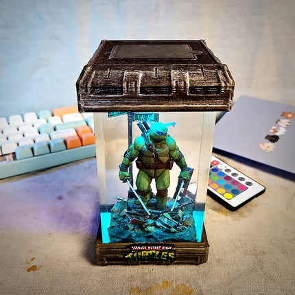 Leonardo – Blue Ninja Turtle  Resin Lamp