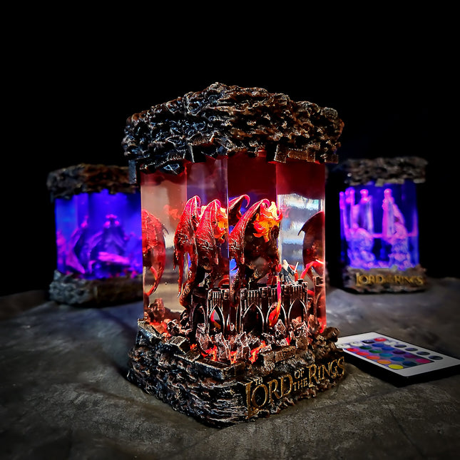 Balrog vs Gandalf Resin Lamp LEE'S AREA
