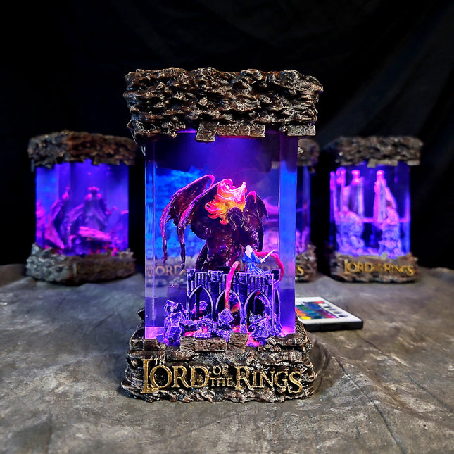 Balrog vs Gandalf Resin Lamp LEE'S AREA