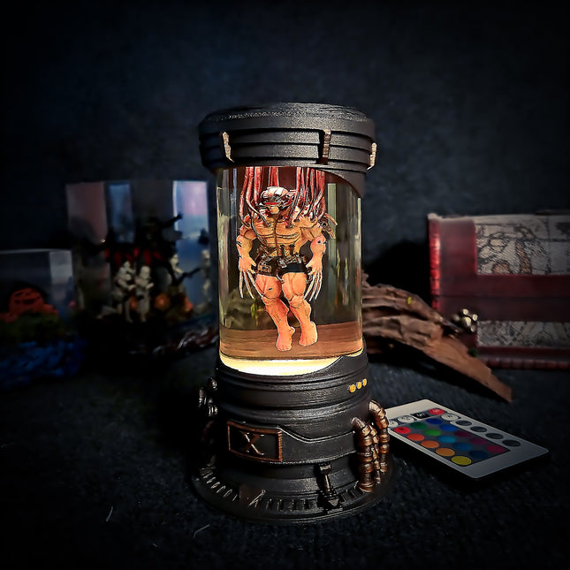 BIOLAB - X-Men Wolverine Weapon X Resin Lamp