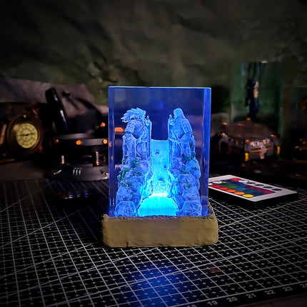 NARUTO VALLE DEL FIN Resin Lamp