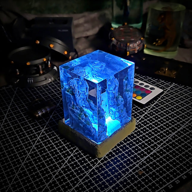 NARUTO VALLE DEL FIN Resin Lamp LEE'S AREA