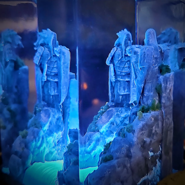 NARUTO VALLE DEL FIN Resin Lamp LEE'S AREA