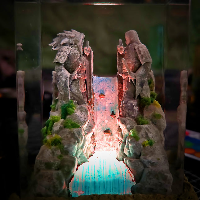 NARUTO VALLE DEL FIN Resin Lamp