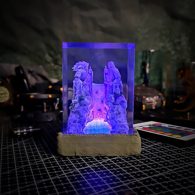 NARUTO VALLE DEL FIN Resin Lamp LEE'S AREA