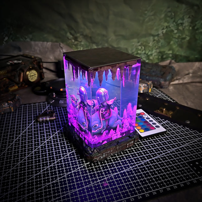 Star Wars - Mandalorian Lamp D2Epoxy